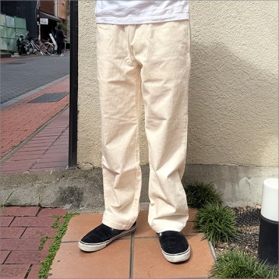 画像2: 【送料無料】COOKMAN クックマン Semiwide Chef パンツ コーデュロイ CREAM