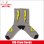 画像1: COOKMAN クックマン Rib Crew Socks Lightning Gray (1)