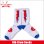 画像1: COOKMAN クックマン Rib Crew Socks Lightning White (1)