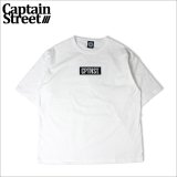 【30%OFF】CAPTAIN STREET Box Logo BIG Tシャツ WHITE キャプテンストリート