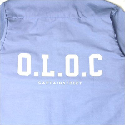 画像5: 【50%OFF】CAPTAIN STREET O.L.O.C S/Sワークシャツ L.BLUE キャプテンストリート