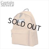 【50％OFF】CAPTAIN STREET Box Logo Back Pack BROWN キャプテンストリート