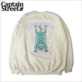 【送料無料】CAPTAIN STREET Tiger クルーネックスウェット SAND キャプテンストリート