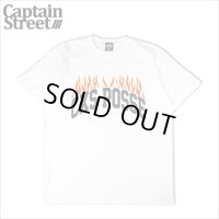【70％OFF】CAPTAIN STREET Burning Tシャツ WHITE キャプテンストリート