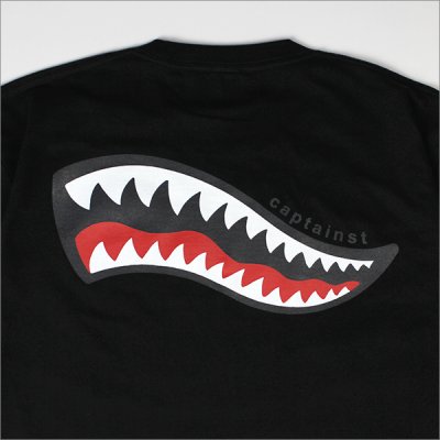 画像5: CAPTAIN STREET Shark Mouth Tシャツ BLACK キャプテンストリート
