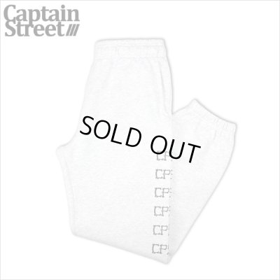 画像1: 【50％OFF】CAPTAIN STREET Bone Logo スウェットパンツ ASH キャプテンストリート