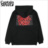 【送料無料】CAPTAIN STREET Wall P/Oパーカー BLACK キャプテンストリート