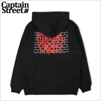 【20％OFF】【送料無料】CAPTAIN STREET Wall P/Oパーカー BLACK キャプテンストリート