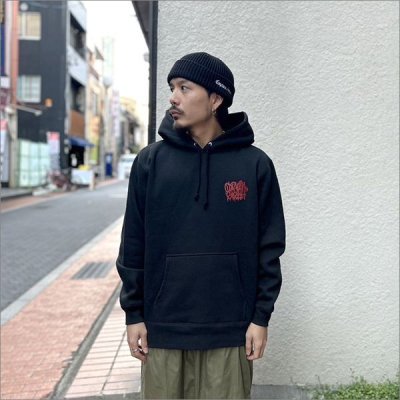 画像3: 【20％OFF】【送料無料】CAPTAIN STREET Wall P/Oパーカー BLACK キャプテンストリート
