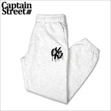 【送料無料】CAPTAIN STREET Drip C/S スウェットパンツ ASH キャプテンストリート