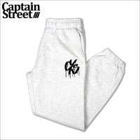 【20％OFF】【送料無料】CAPTAIN STREET Drip C/S スウェットパンツ ASH キャプテンストリート