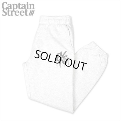 画像1: 【20％OFF】【送料無料】CAPTAIN STREET Drip C/S スウェットパンツ ASH キャプテンストリート