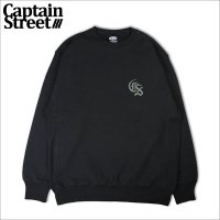【送料無料】CAPTAIN STREET Classic CS クルーネックスウェット BLACK キャプテンストリート