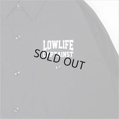 画像4: 【50％OFF】CAPTAIN STREET LOW LIFE L/S ワークシャツ BLACK キャプテンストリート