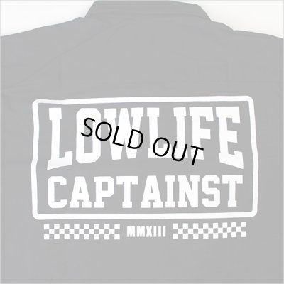 画像5: 【50％OFF】CAPTAIN STREET LOW LIFE L/S ワークシャツ BLACK キャプテンストリート