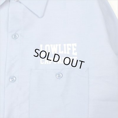 画像4: 【50％OFF】CAPTAIN STREET LOW LIFE L/S ワークシャツ L.BLUE キャプテンストリート