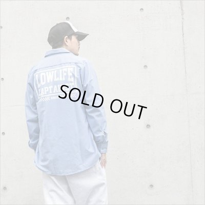 画像7: 【50％OFF】CAPTAIN STREET LOW LIFE L/S ワークシャツ L.BLUE キャプテンストリート