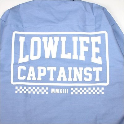 画像5: 【40％OFF】CAPTAIN STREET LOW LIFE L/S ワークシャツ L.BLUE キャプテンストリート