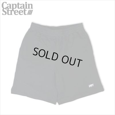 画像1: 【50％OFF】CAPTAIN STREET EMB CAPST スウェットショーツ BLACK キャプテンストリート