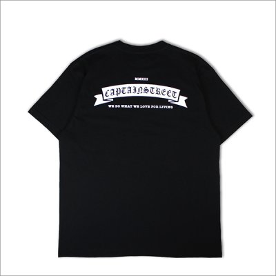 画像2: CAPTAIN STREET RBN Tシャツ BLACK キャプテンストリート