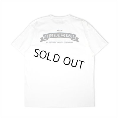 画像2: 【50％OFF】CAPTAIN STREET RBN Tシャツ WHITE キャプテンストリート