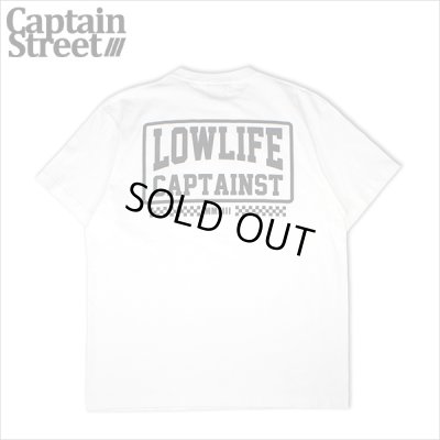 画像1: 【50％OFF】CAPTAIN STREET LOW LIFE Tシャツ WHITE キャプテンストリート
