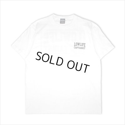 画像2: 【50％OFF】CAPTAIN STREET LOW LIFE Tシャツ WHITE キャプテンストリート