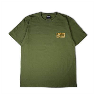 画像2: CAPTAIN STREET LOW LIFE Tシャツ CITY GREEN キャプテンストリート