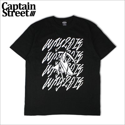 画像1: 【20％OFF】CAPTAIN STREET WAY 2 DIE Tシャツ BLACK キャプテンストリート