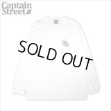 CAPTAIN STREET Classic CS L/S Tシャツ WHITE キャプテンストリート