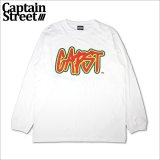 CAPTAIN STREET Rasta CAPST L/S Tシャツ WHITE キャプテンストリート