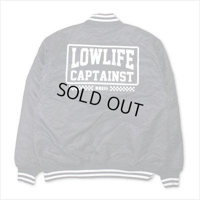 画像2: 【50％OFF】【送料無料】CAPTAIN STREET LOW LIFE STADIUM JKT NAVY キャプテンストリート
