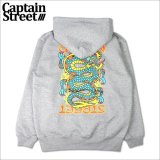 【送料無料】CAPTAIN STREET TD P/Oパーカー GRAY キャプテンストリート