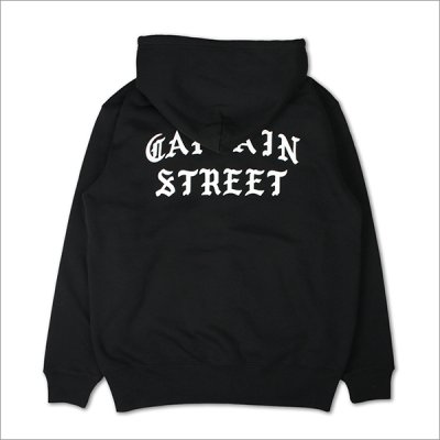 画像2: 【送料無料】CAPTAIN STREET FO ZIPパーカー BLACK キャプテンストリート