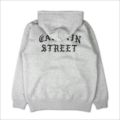 画像2: 【送料無料】CAPTAIN STREET FO ZIPパーカー GRAY キャプテンストリート