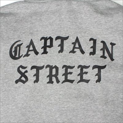 画像6: 【送料無料】CAPTAIN STREET FO ZIPパーカー GRAY キャプテンストリート