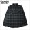 画像1: 【送料無料】CAPTAIN STREET CAPTAINST CHECK L/S シャツ BLACK キャプテンストリート (1)