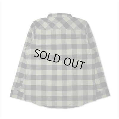 画像2: 【送料無料】CAPTAIN STREET CAPTAINST CHECK L/S シャツ OLIVE キャプテンストリート