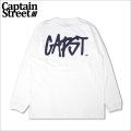 CAPTAIN STREET CAPST Logo L/S Tシャツ WHITE キャプテンストリート