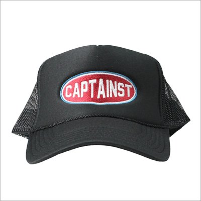 画像3: CAPTAIN STREET Oval Logo メッシュキャップ BLACK キャプテンストリート