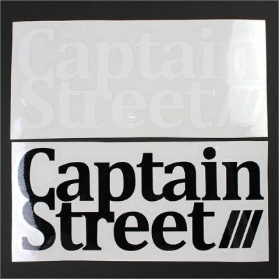 画像1: CAPTAIN STREET OG Logo カッティングステッカー 2カラー キャプテンストリート