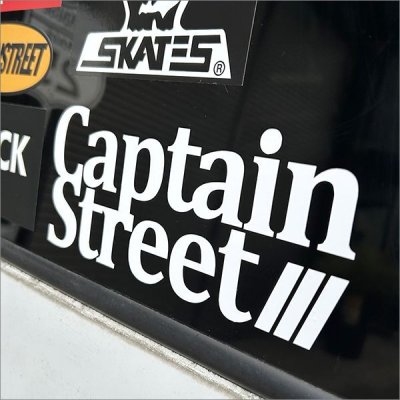 画像2: CAPTAIN STREET OG Logo カッティングステッカー 2カラー キャプテンストリート