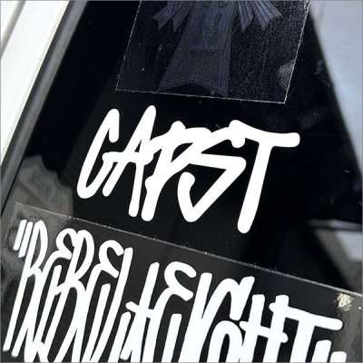 画像2: CAPTAIN STREET CAPST Logo カッティングステッカー 2カラー キャプテンストリート