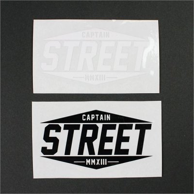 画像1: CAPTAIN STREET Cal カッティングステッカー 2カラー キャプテンストリート