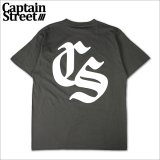 CAPTAIN STREET Old CS Tシャツ H.BLACK キャプテンストリート