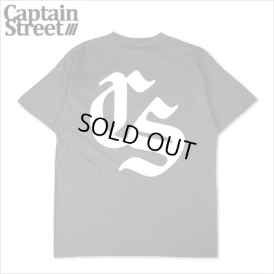 画像1: 【20％OFF】CAPTAIN STREET Old CS Tシャツ H.BLACK キャプテンストリート