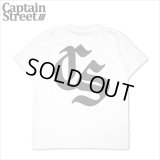 【20％OFF】CAPTAIN STREET Old CS Tシャツ WHITE キャプテンストリート