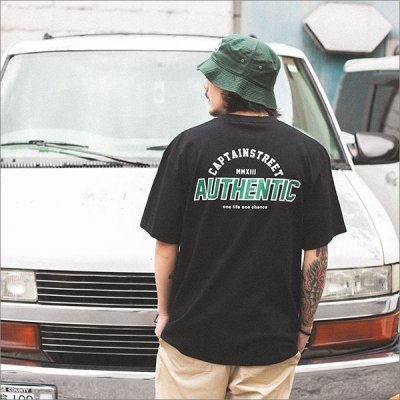 画像3: 【20％OFF】CAPTAIN STREET AUTHENTIC Tシャツ BLACK キャプテンストリート