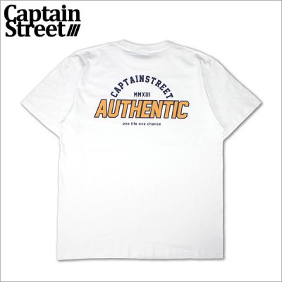 画像1: CAPTAIN STREET AUTHENTIC Tシャツ WHITE キャプテンストリート