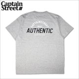 CAPTAIN STREET AUTHENTIC Tシャツ GRAY キャプテンストリート